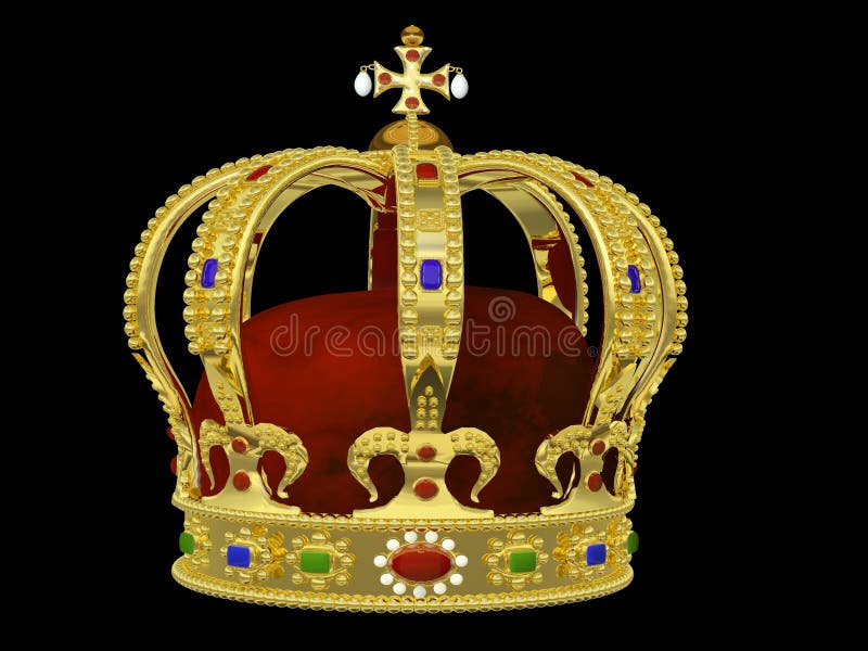 The gems and background of the Crown Jewels